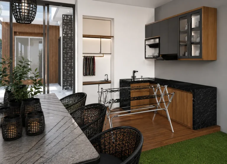 Tambahan dapur verbena modern