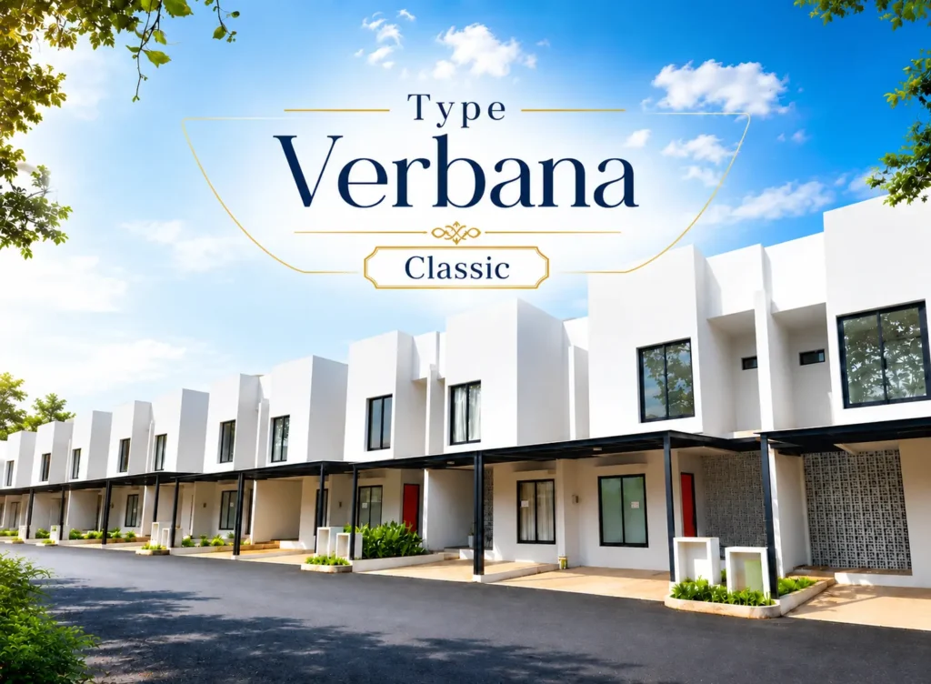 rumah verbena classic 2 lantai bsd serpong