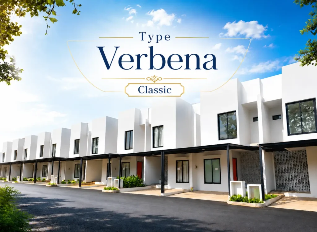 rumah verbena clasic 2 lantai bsd serpong