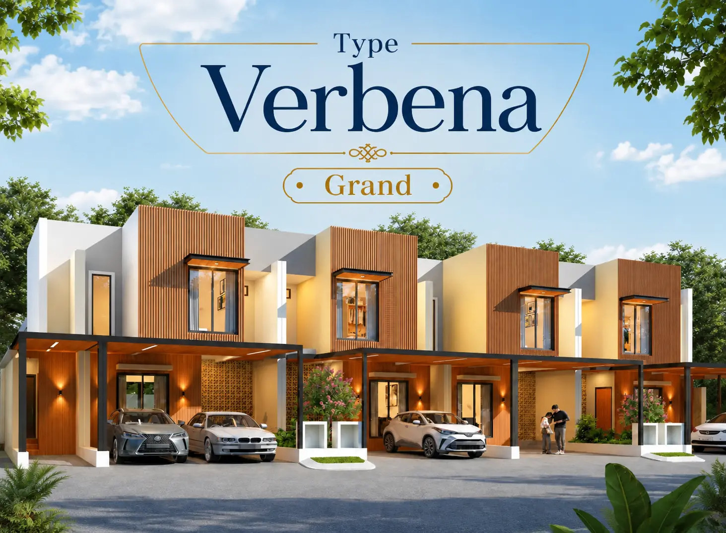kamar tambahan verbena grand rumah keluarga besar