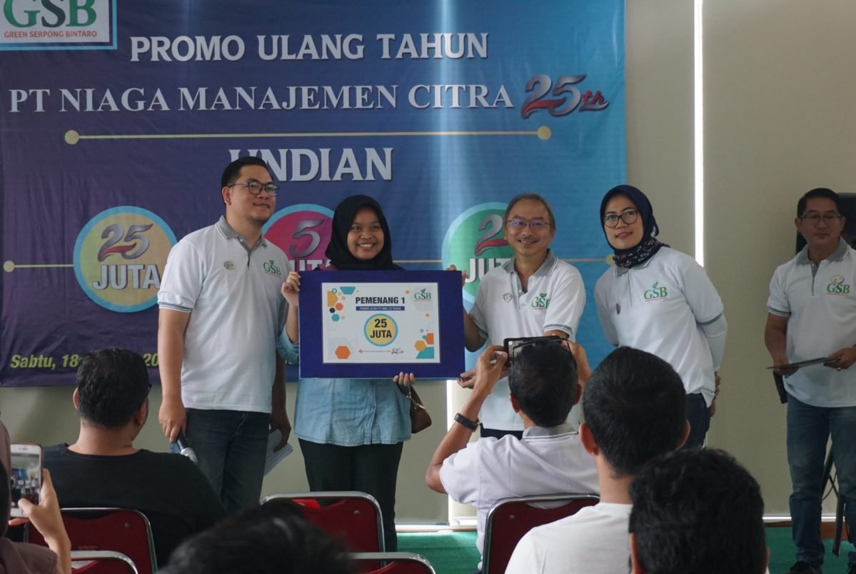 Undian 25th NMC Green Serpong Bintaro GSB