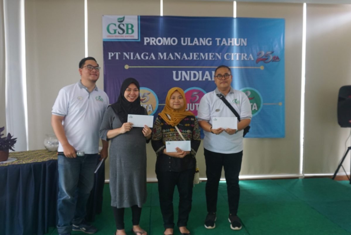 Undian 25th NMC Green Serpong Bintaro GSB
