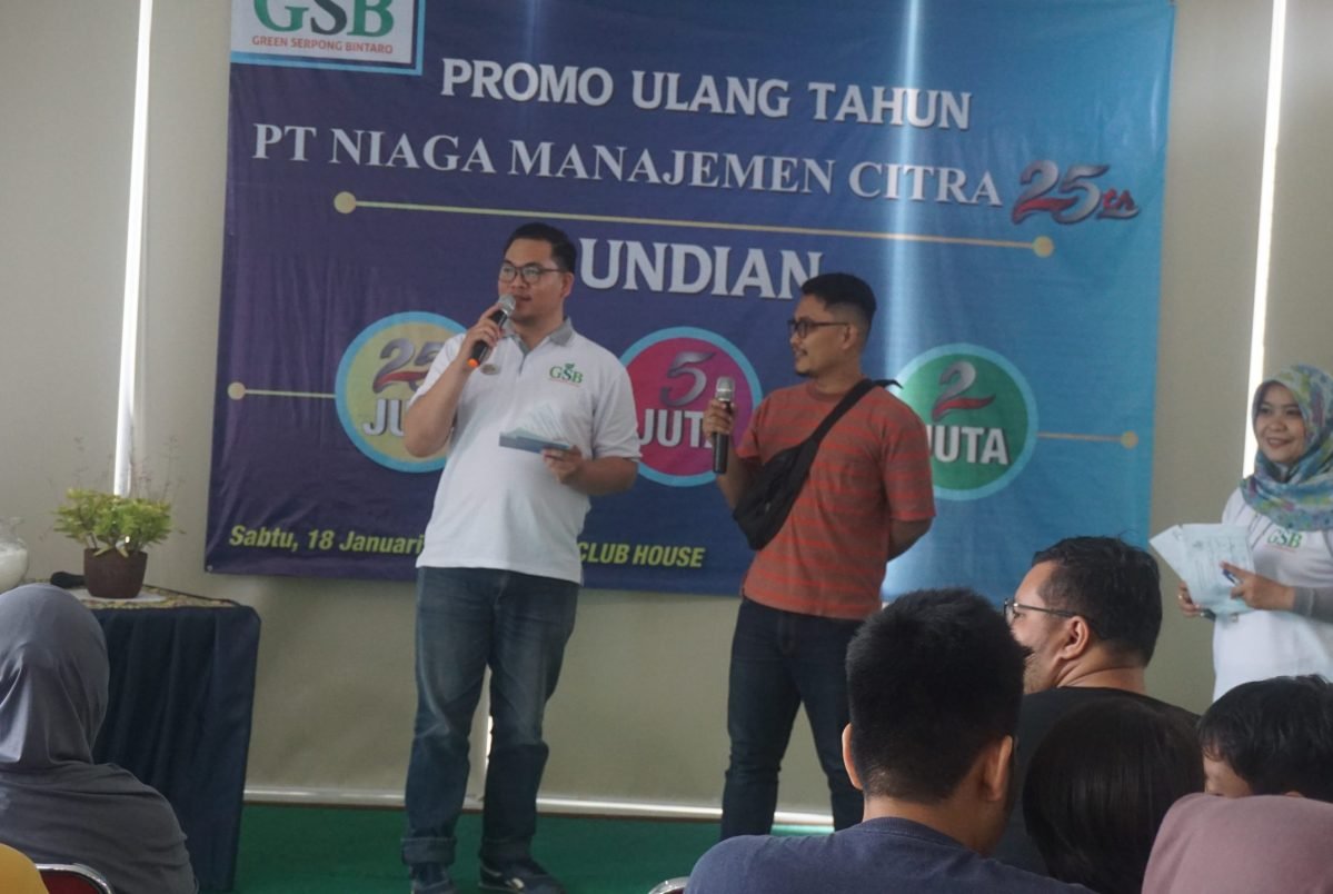 Undian 25th NMC Green Serpong Bintaro GSB